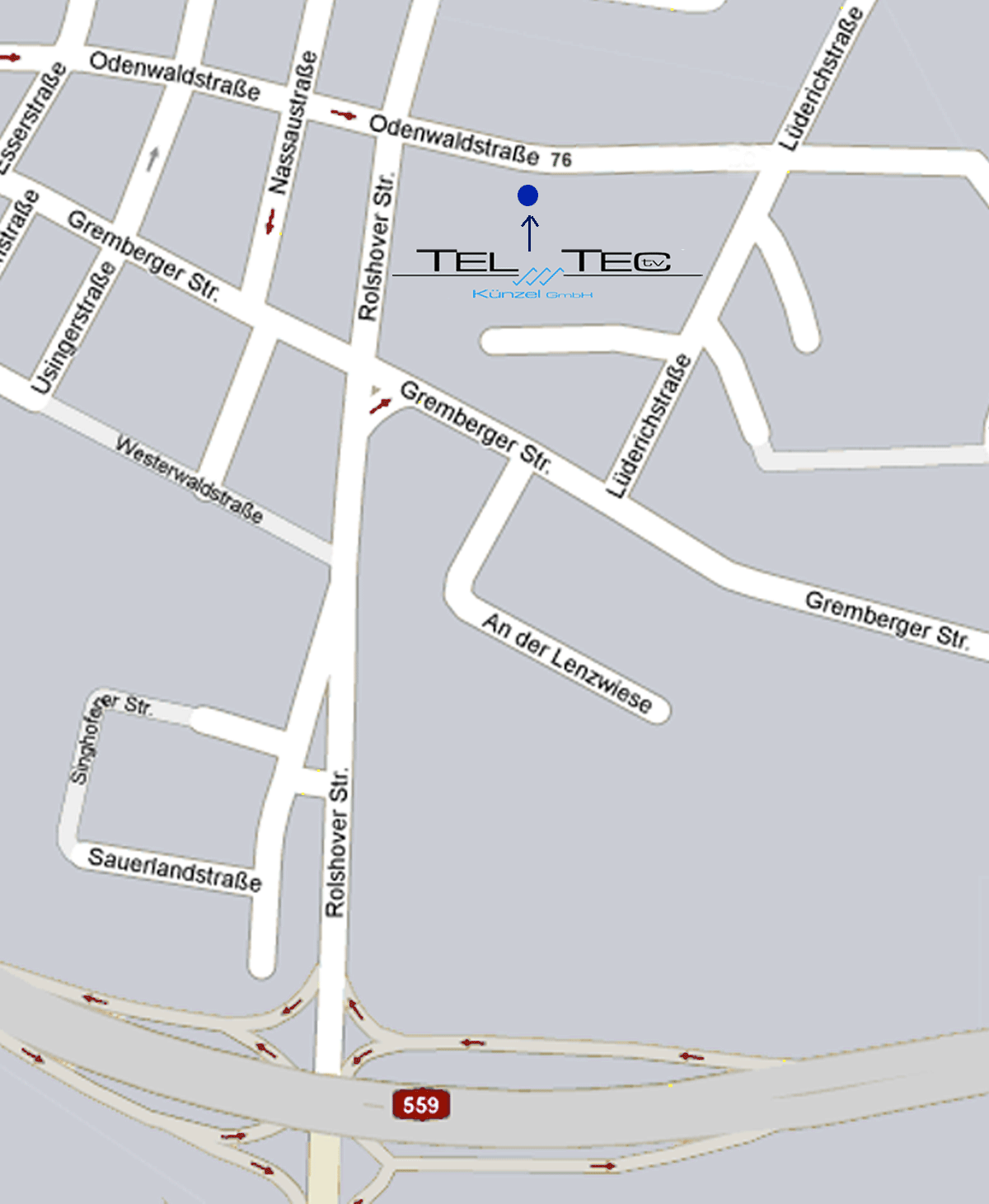 Anfahrtskizze